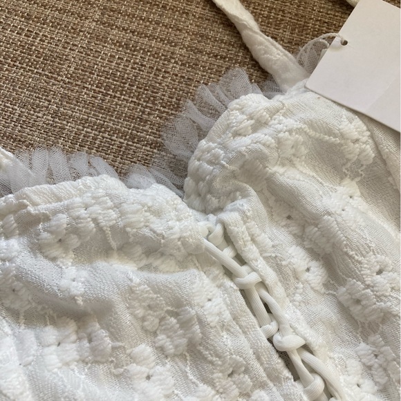 [ ₹800 ] Zara Dainty White Top - Picture 5 of 5